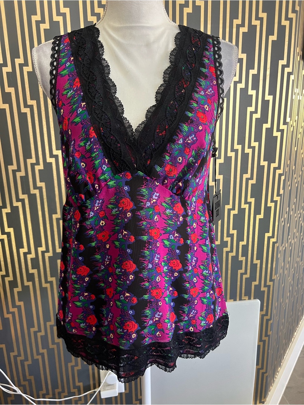 ANNA SUI Floral Camisole